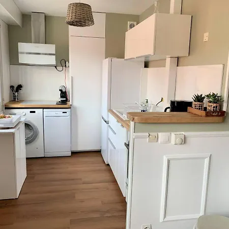 T2 Neuf 2 Mn Avec Terrasse Et Parking Prive ארסשון